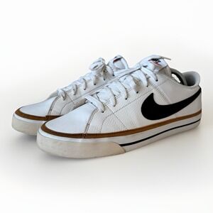 Nike Court Legacy Next Nature White Desert‎ Ochre Sz 11 Casual Shoe Streetwear